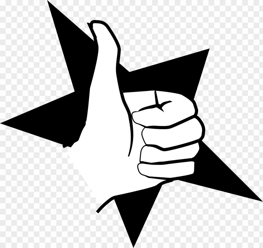 Thumb Up Signal Clip Art PNG