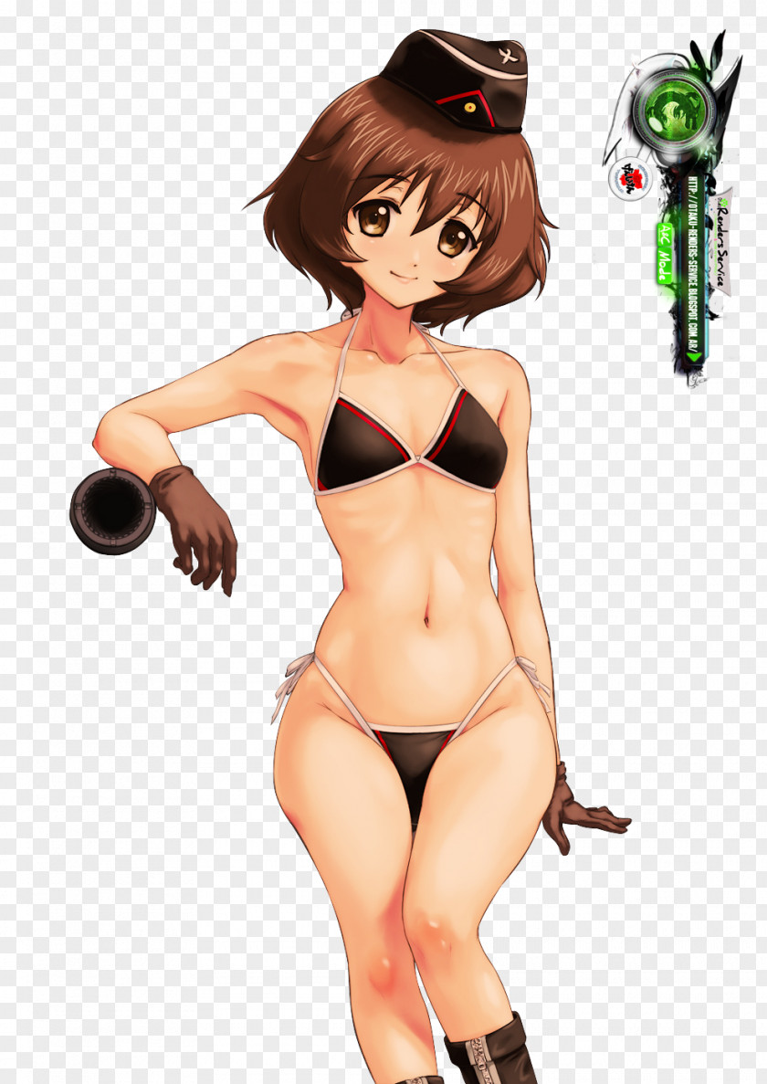 Brown Hair Black Pin-up Girl Character Anime PNG hair girl Anime, clipart PNG