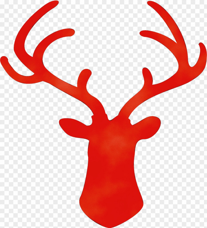 Elk Antler Red Horn Deer PNG