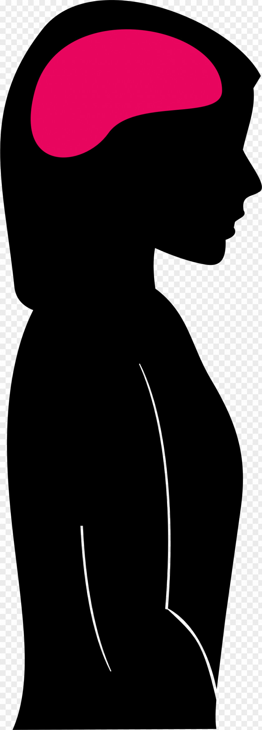 Head Woman Silhouette Female PNG