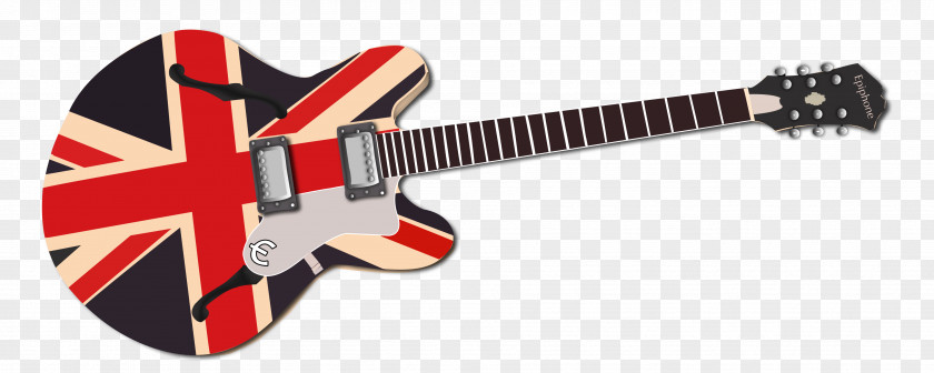 Jack Epiphone Sheraton Gibson ES-335 Electric Guitar PNG