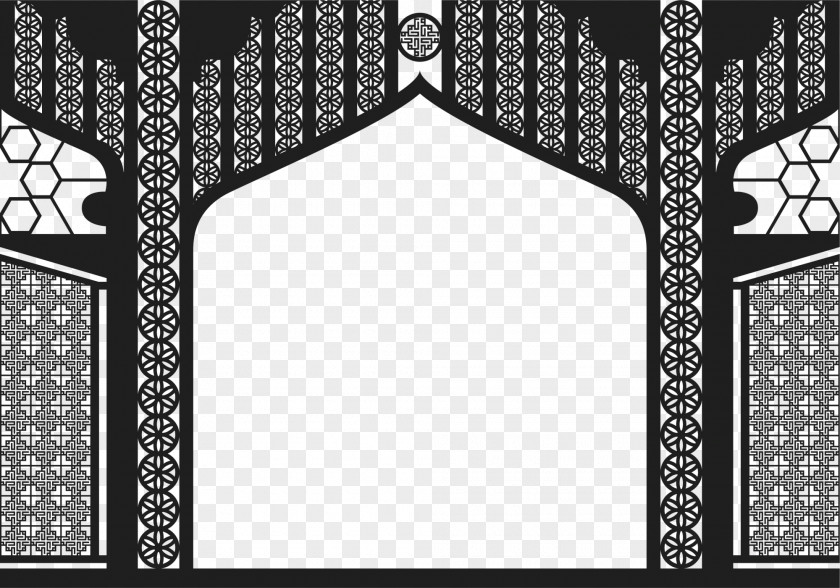 The Black Church Background Of Eid Al Fitr Al-Fitr Al-Adha PNG