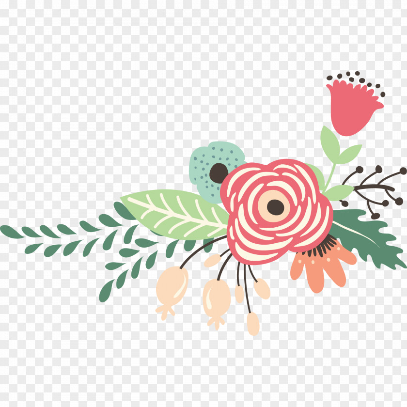 Wedding Floral Design Invitation Clip Art Save The Date PNG