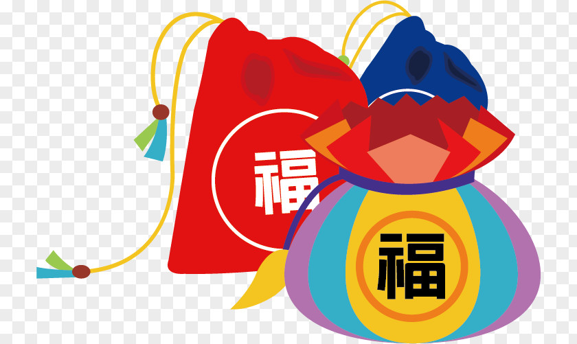 Purse Chinese New Year Red Envelope Fukubukuro Lunar PNG