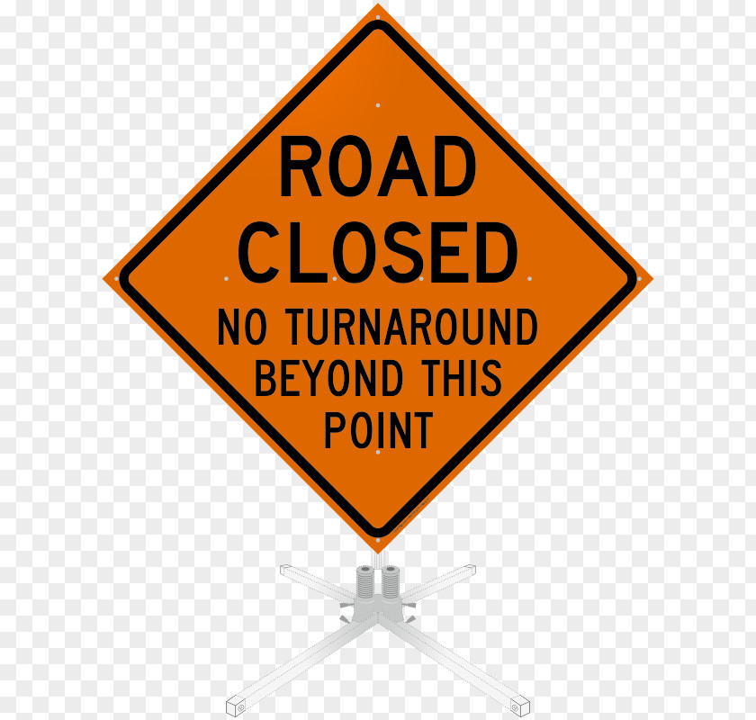 Roll-up Signage Roadworks Traffic Sign Shoulder PNG