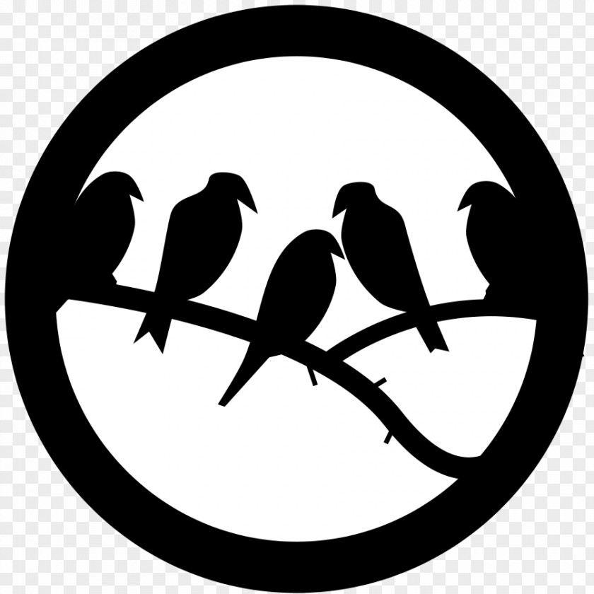 Free Bird Vector Badge Emblem Clip Art PNG