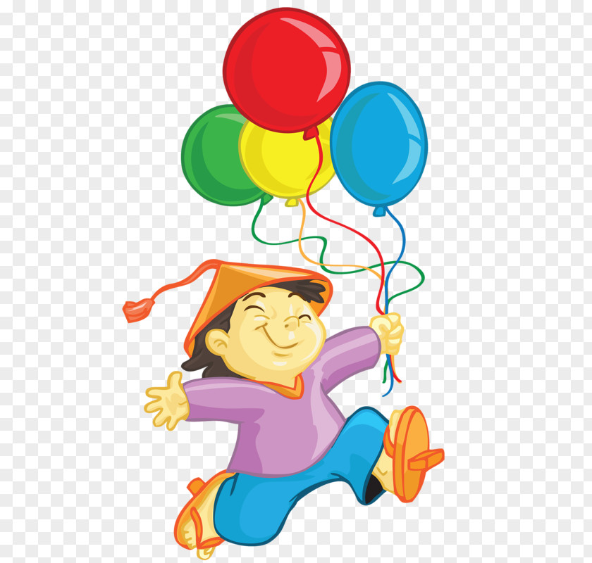 Take The Balloon Boy Child Play Cartoon Clip Art PNG
