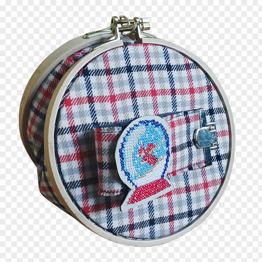 Tartan Coin Purse Handbag PNG