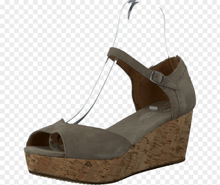 Boot High-heeled Shoe Wedge Taupe Espadrille PNG