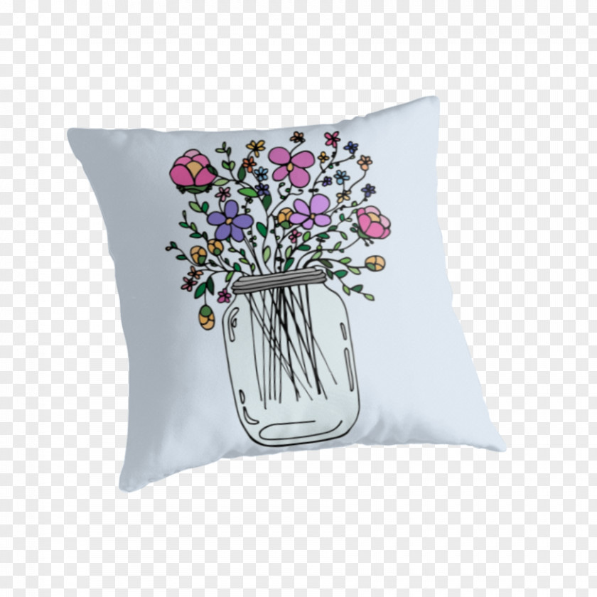 Mason Jar T-shirt Sticker Flower Decal PNG