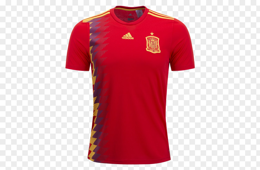 Spain 2018 World Cup National Football Team T-shirt FIFA Opening Ceremony Live Performances, Singers, Dancers & Guests Jersey PNG