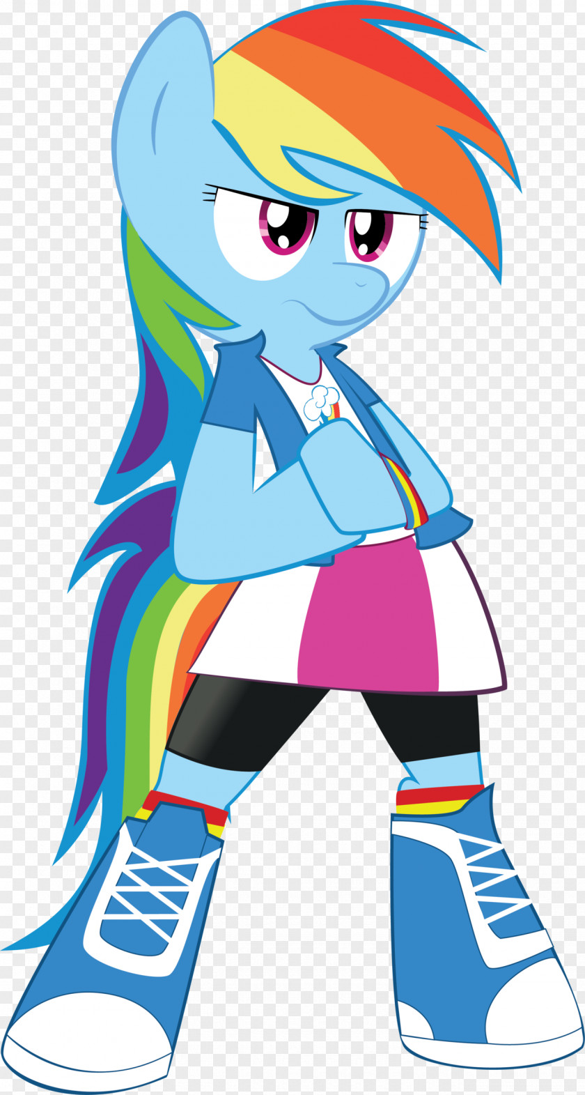Dash Rainbow Hoodie My Little Pony: Equestria Girls Clothing PNG