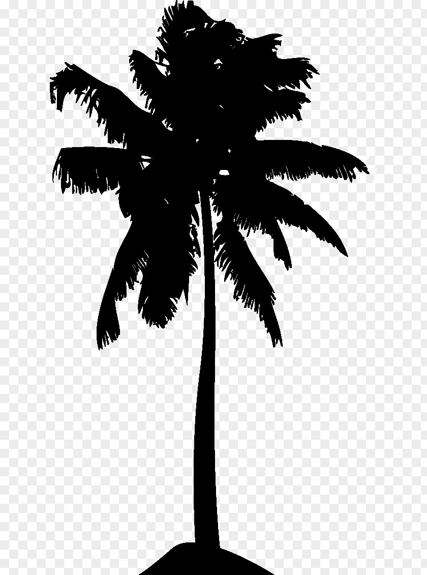 Palm Tree Silhouette Black Vaporwave Illustration Synthwave Clip Art PNG