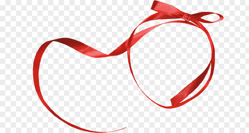Red Ribbon Shoe PNG