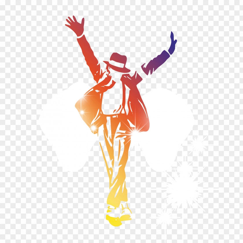 Silhouette Figures,color,Michael Jackson,light Michael Jacksons Moonwalker The Best Of Jackson Decal PNG