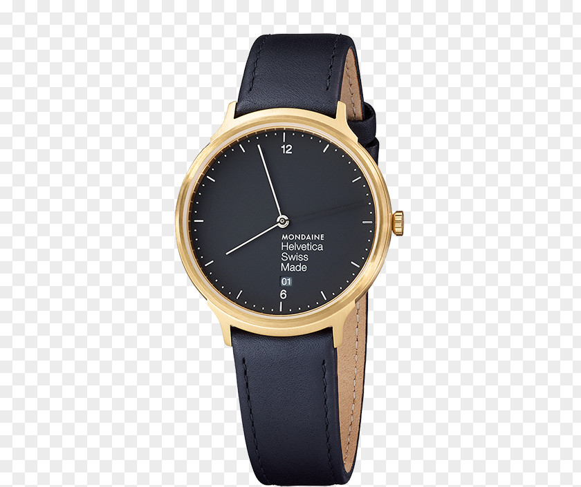 Watch Mondaine Swiss Made Helvetica Clock PNG