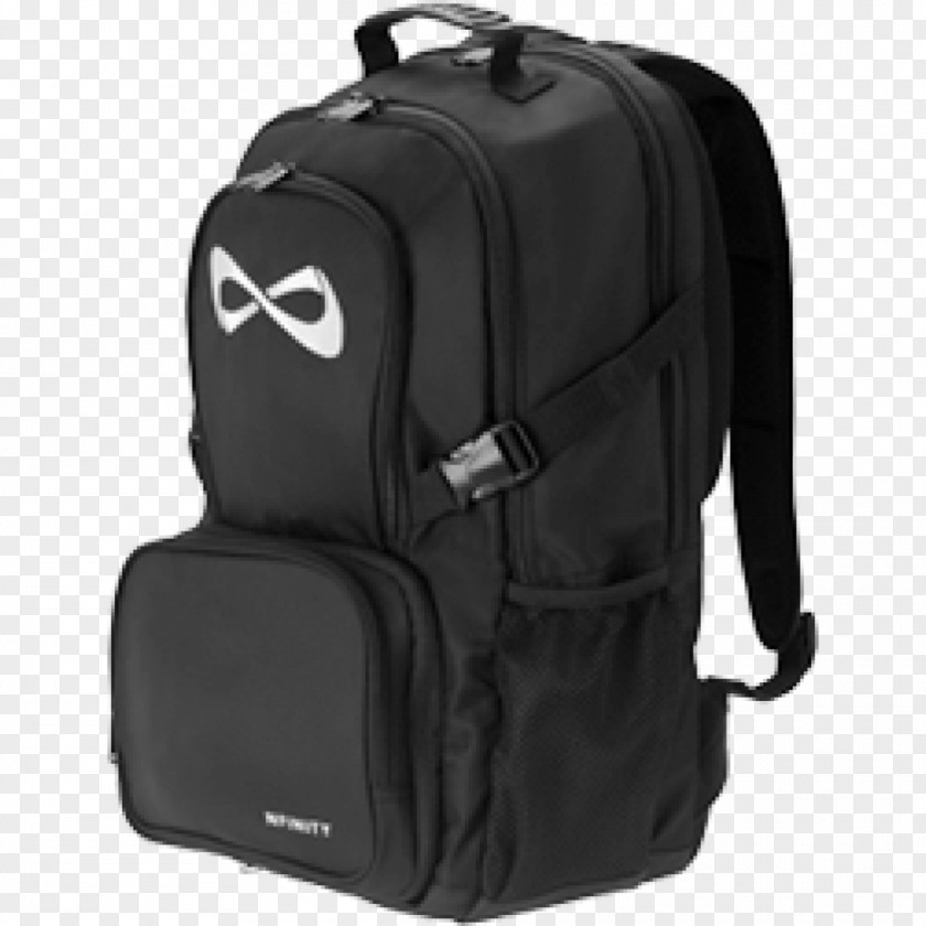 Backpack Nfinity Backpack, One Size, Black Cheerleading Athletic Corporation Sparkle PNG