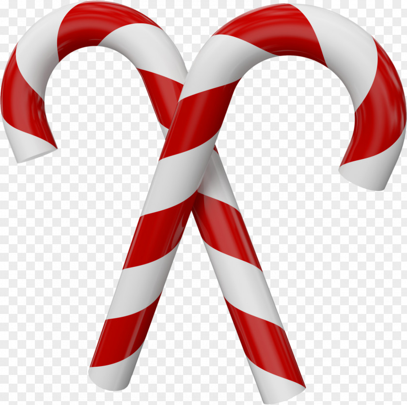 Christmas Candy Cane Decoration Clip Art PNG