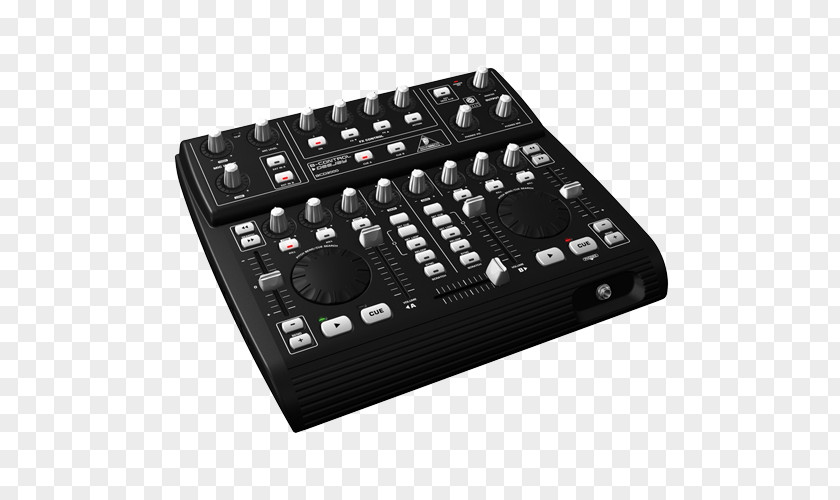 Microphone DJ Controller Mixer Behringer B-Control Deejay BCD3000 Disc Jockey Audio Mixers PNG
