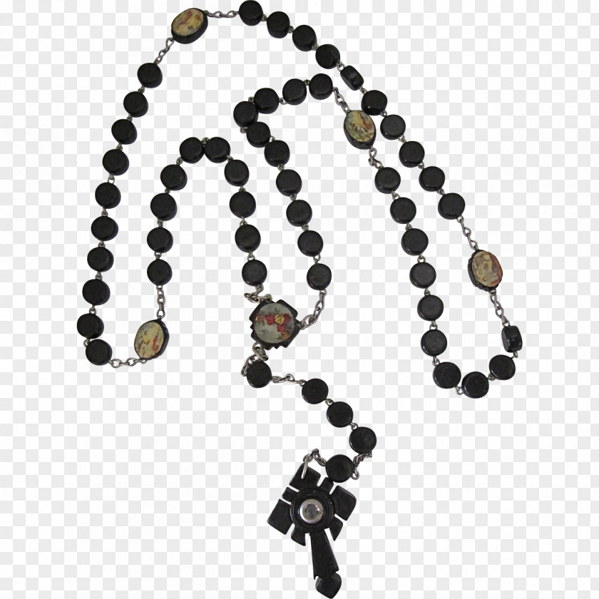 Catholic Rosary Prayer Beads Christian Cross PNG