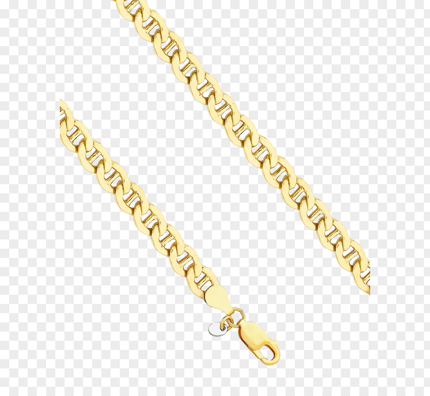Gold Anchor Necklace Body Jewellery PNG