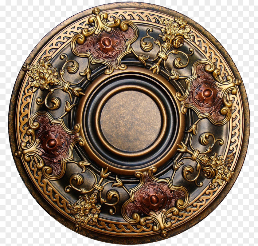 Painting Painted Ceiling Medallion PNG