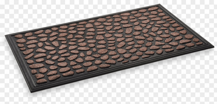 Pebble Pile Mat Door Floor Rectangle Export PNG