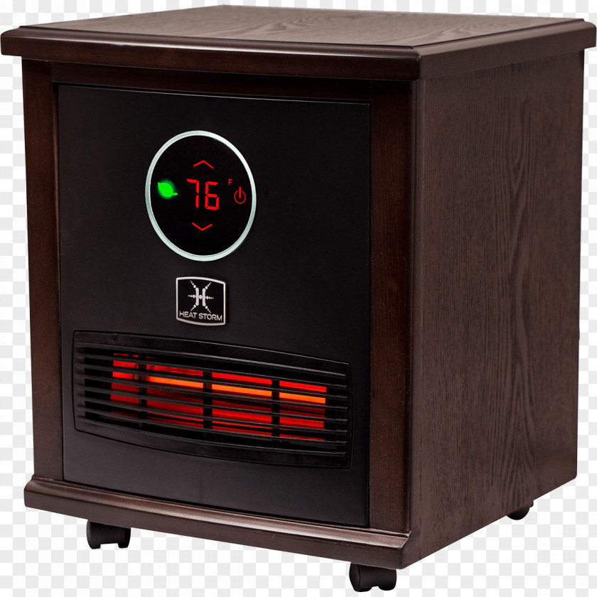 Wood Storm Logan Heater Home Appliance Heat Deluxe Infrarouge Chauffage Mural HS-1000-X PNG