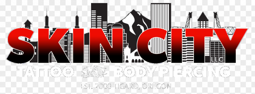 Body Piercing Skin City Tattoo And Logo Colour Cast PNG