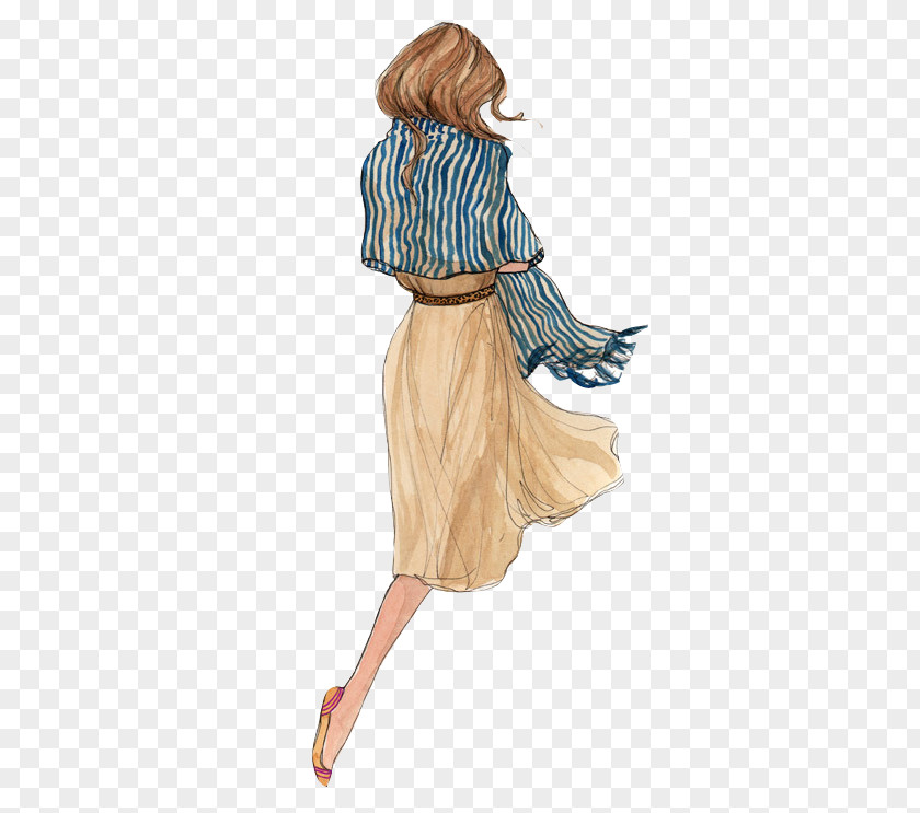 Drawing Fashion Illustration Illustrator Sketch PNG