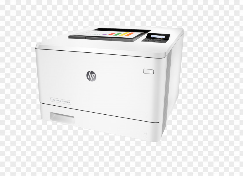 Hewlett-packard HP LaserJet Pro M452 Hewlett-Packard M477 Laser Printing Printer PNG