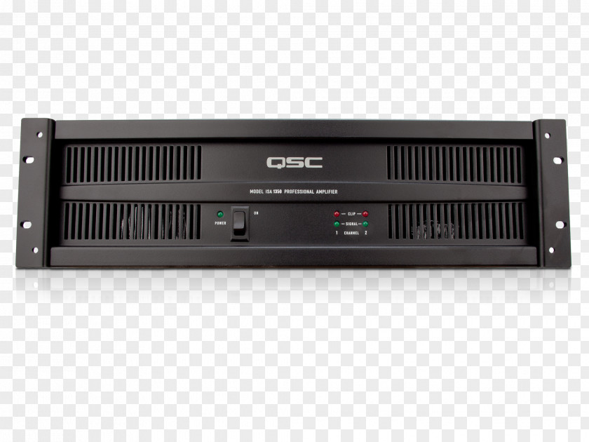 Theatre Sound Effects QSC ISA300Ti Audio Products Power Amplifier 230V 8-Ohm ISA750 -230 PNG