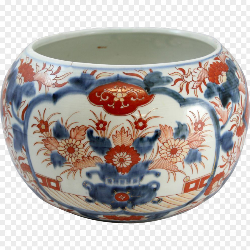 Vase Bowl Blue And White Pottery Ceramic Saucer PNG