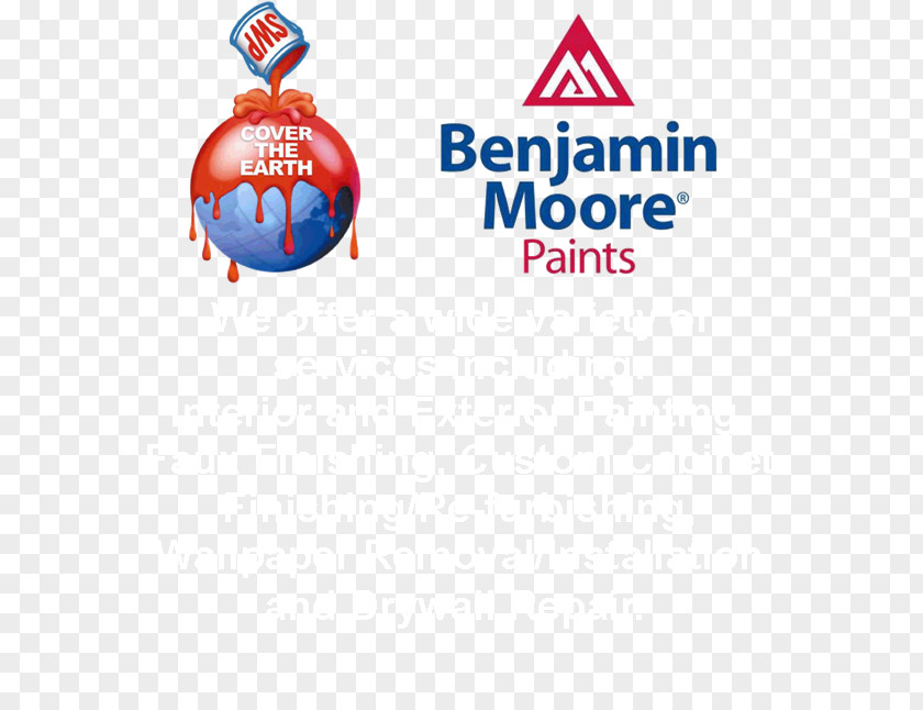 Watercolor Text Logo Benjamin Moore & Co. Sherwin-Williams Brand Line PNG