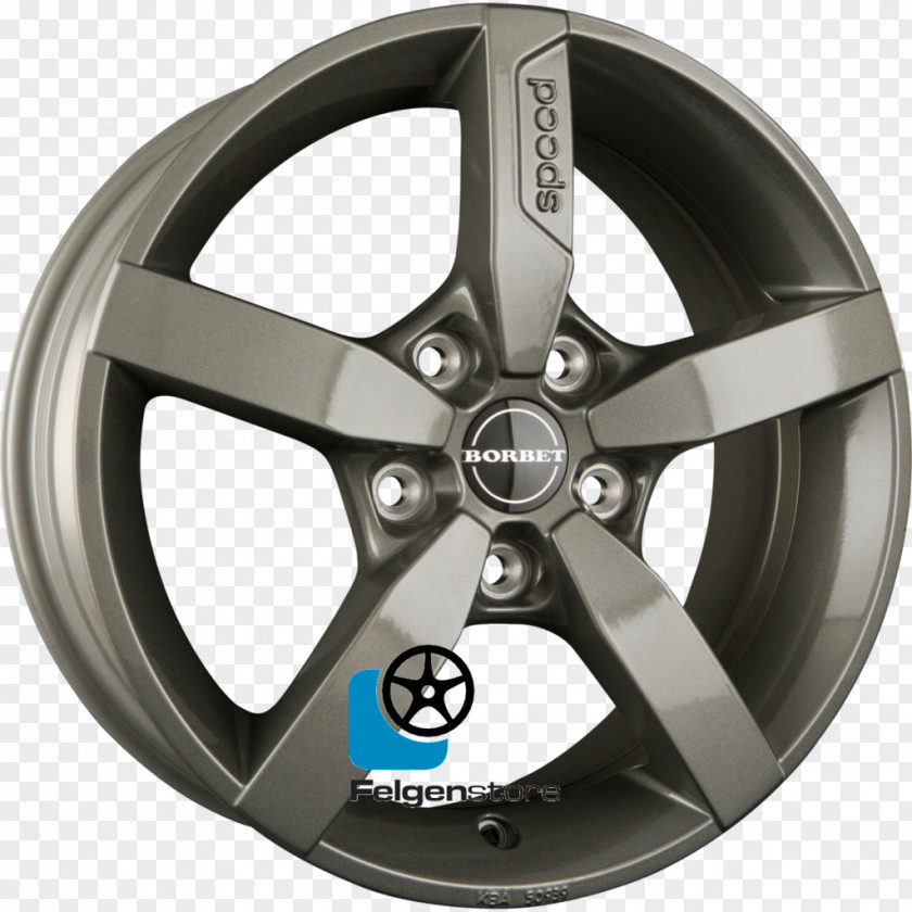 Aluminium Alloy Wheel Rim BORBET GmbH Car PNG