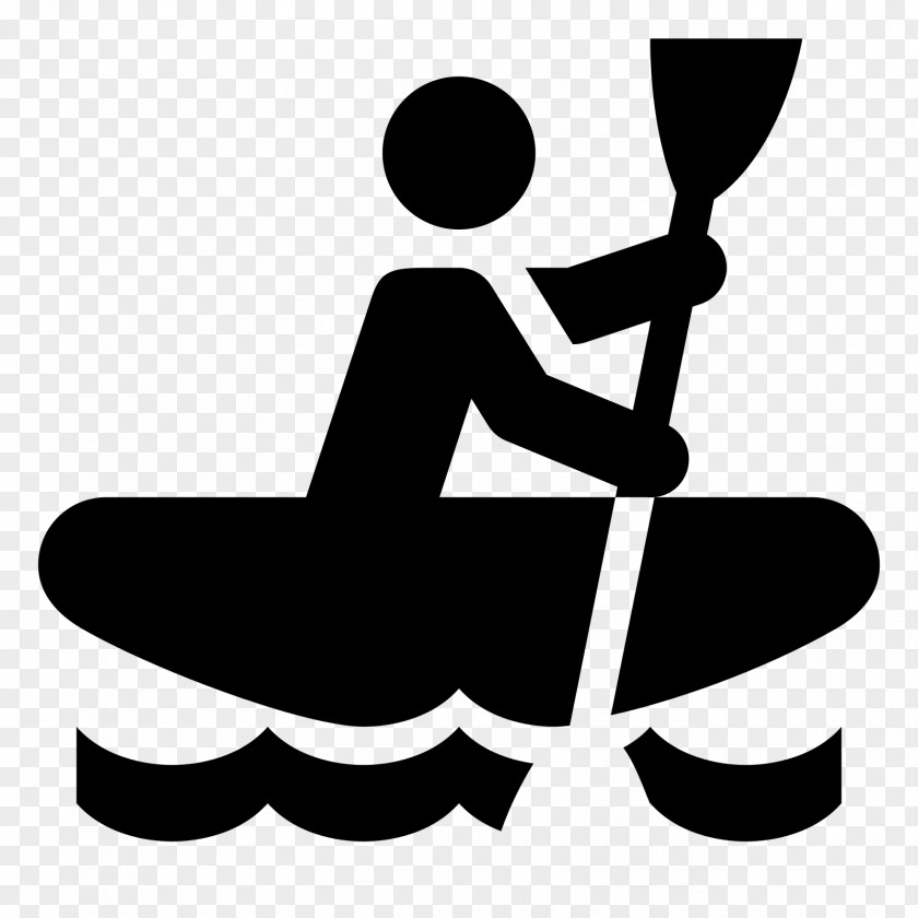Boat Canoeing And Kayaking Font PNG