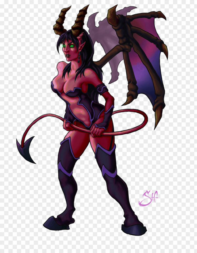 Demon Succubus Incubus Art Hero PNG