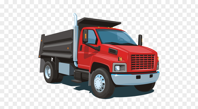 Heavy Truck Dump Clip Art: Transportation Art PNG