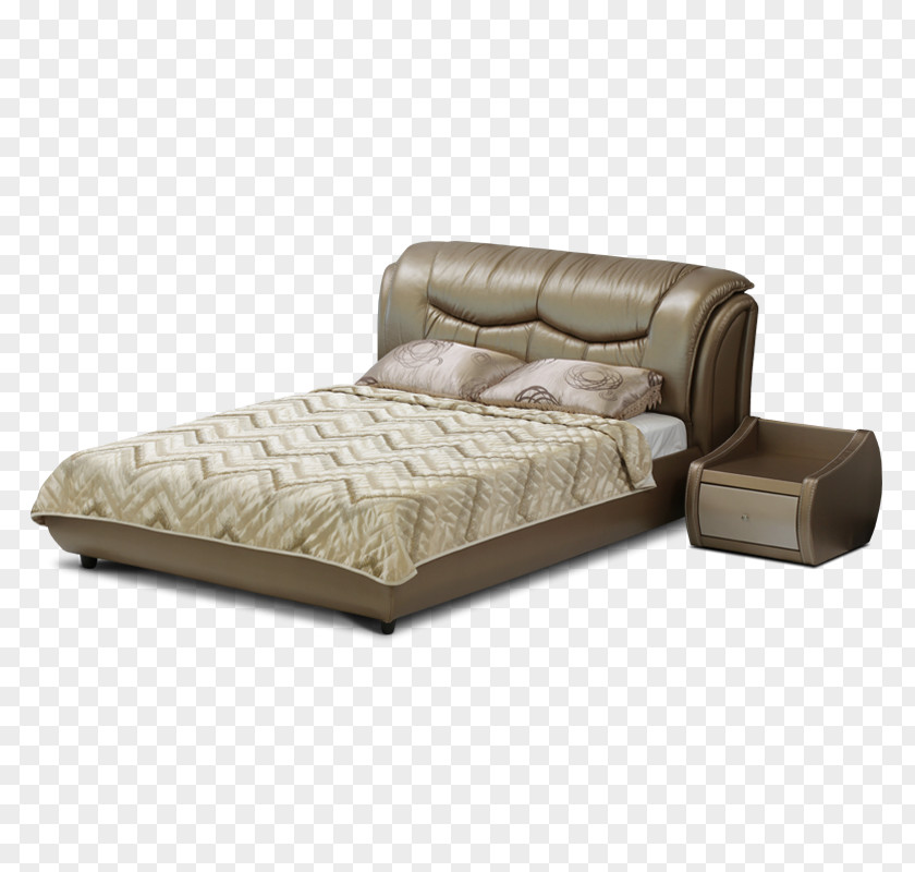 Mattress Bed Frame Bedroom Furniture PNG