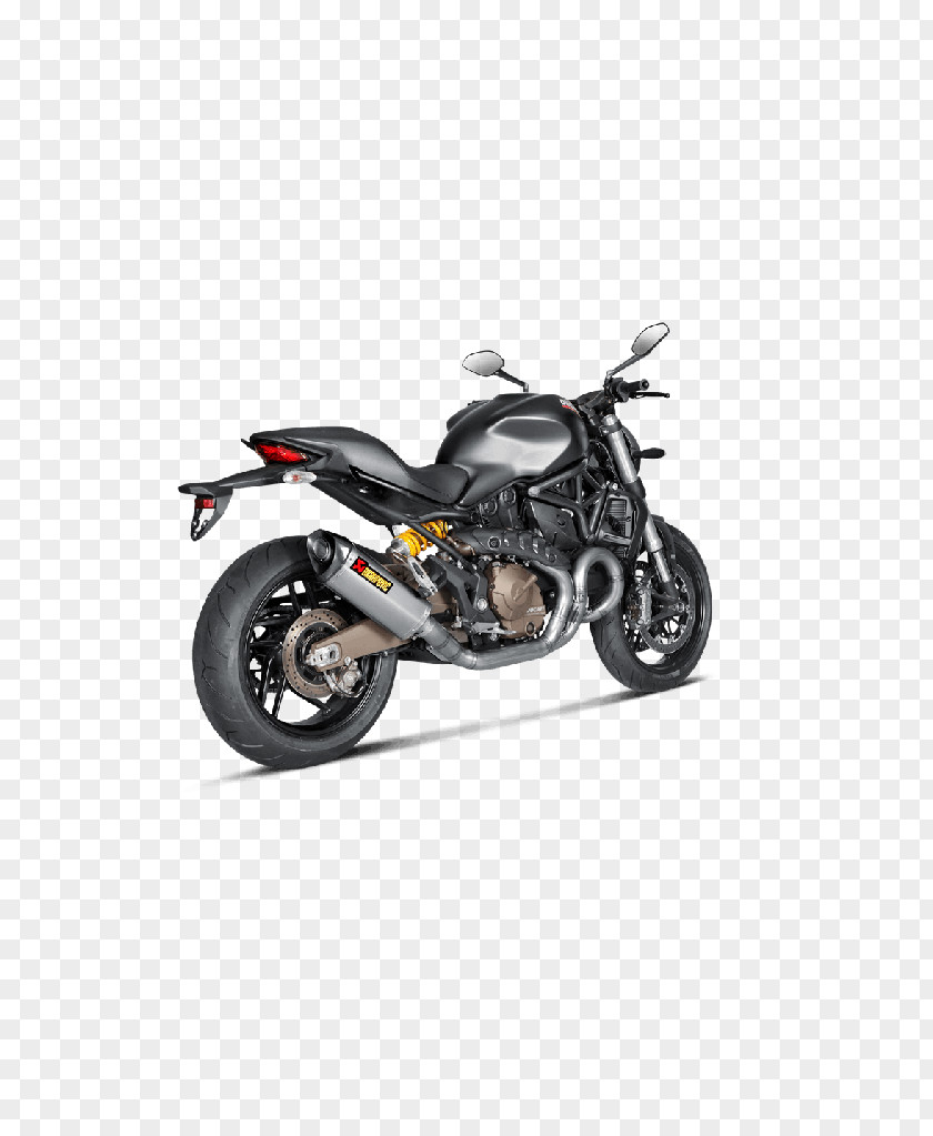 Motorcycle Exhaust System Akrapovič Monster 821 Ducati 1200 PNG