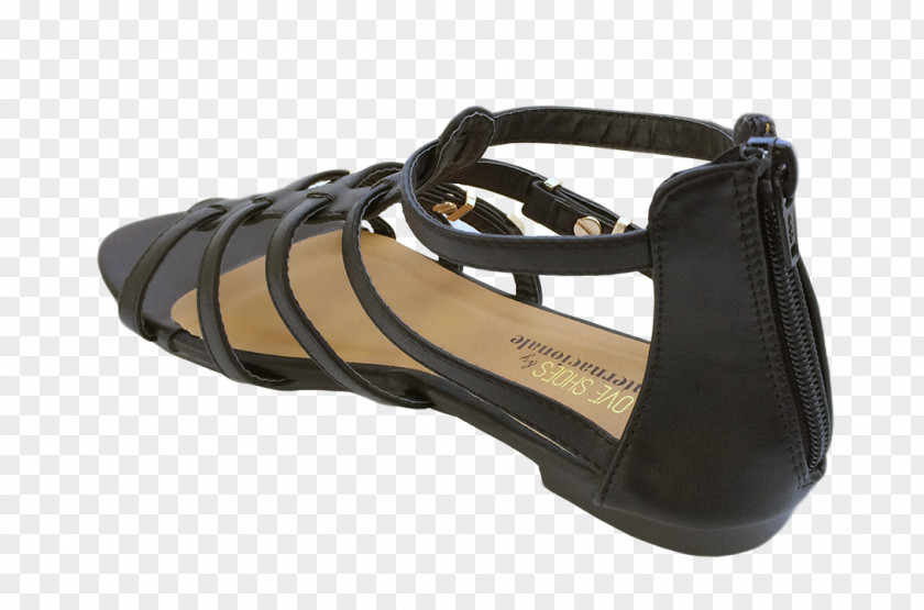 Sandal Footwear Shoe Slide Brown PNG