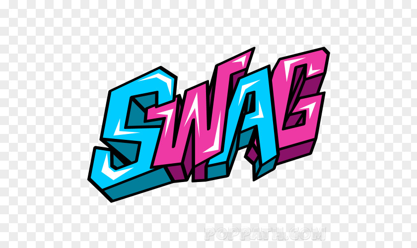 Swag Graffiti Drawing Art Clip PNG