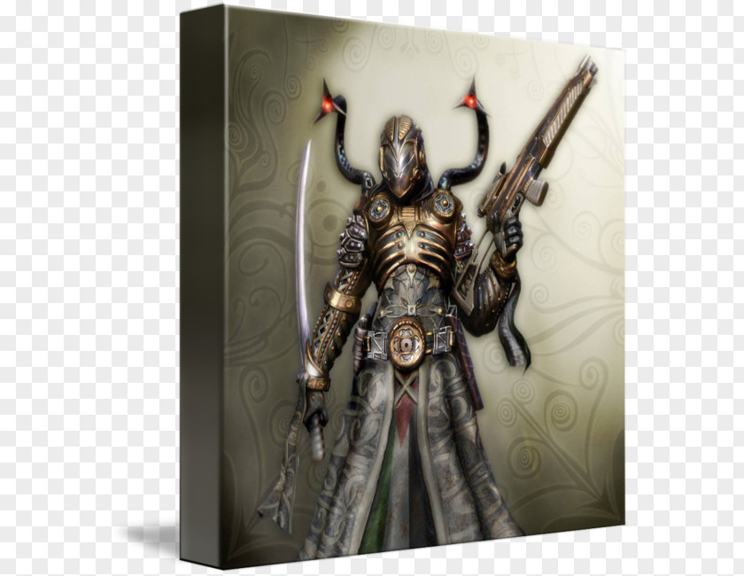 Warlords Imagekind Art Warlord Figurine Canvas PNG
