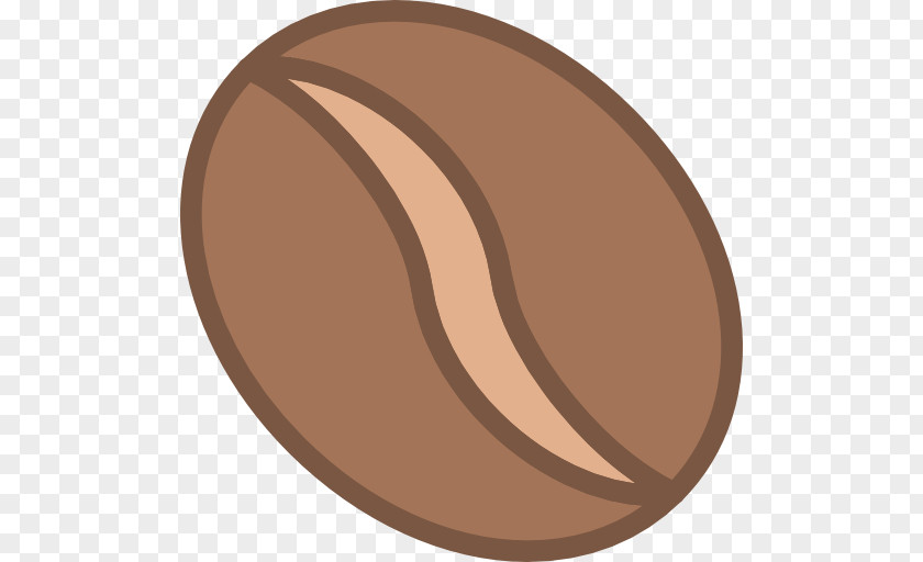 Bean Brown Circle Beige Oval PNG