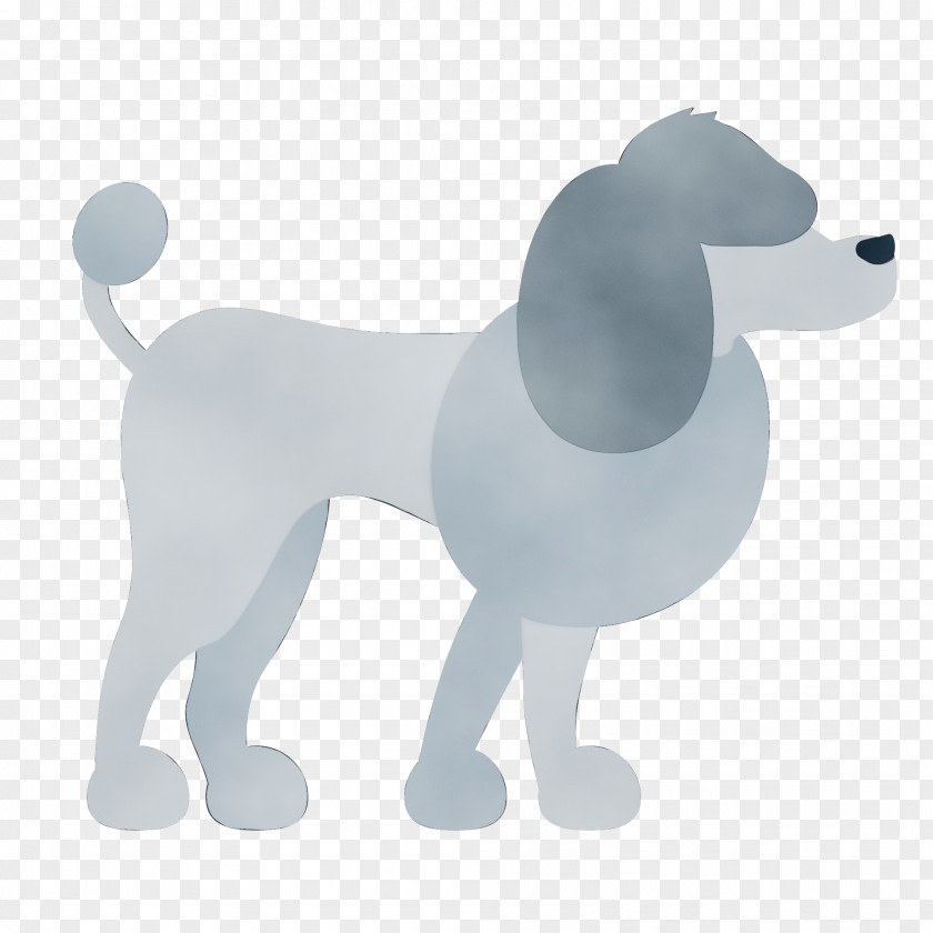 Figurine Miniature Poodle Cartoon Dog PNG