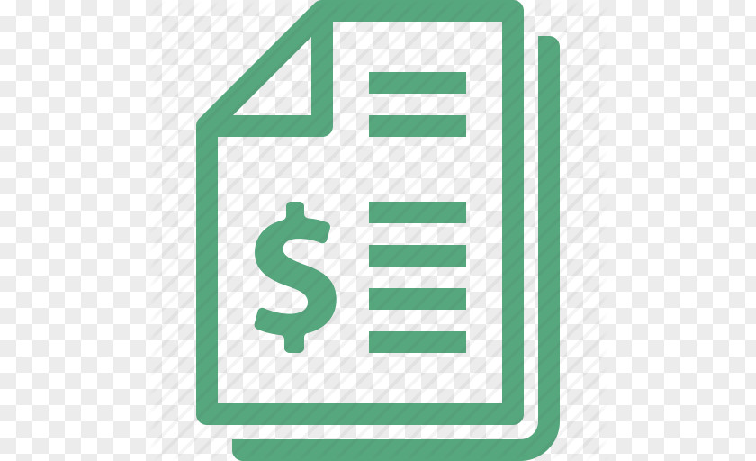 Icon Download Financial Invoice Payment Receipt PNG
