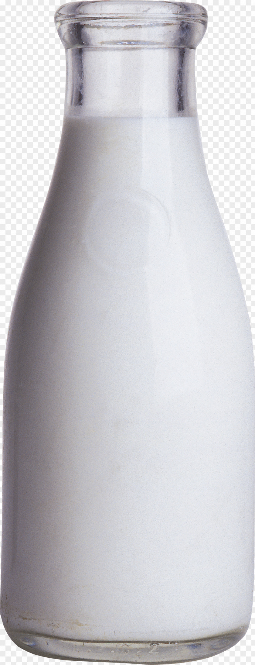Milk Glass Bottle Square Jug PNG