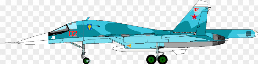 Aircraft Fighter Sukhoi Su-34 Su-30 Airplane PNG
