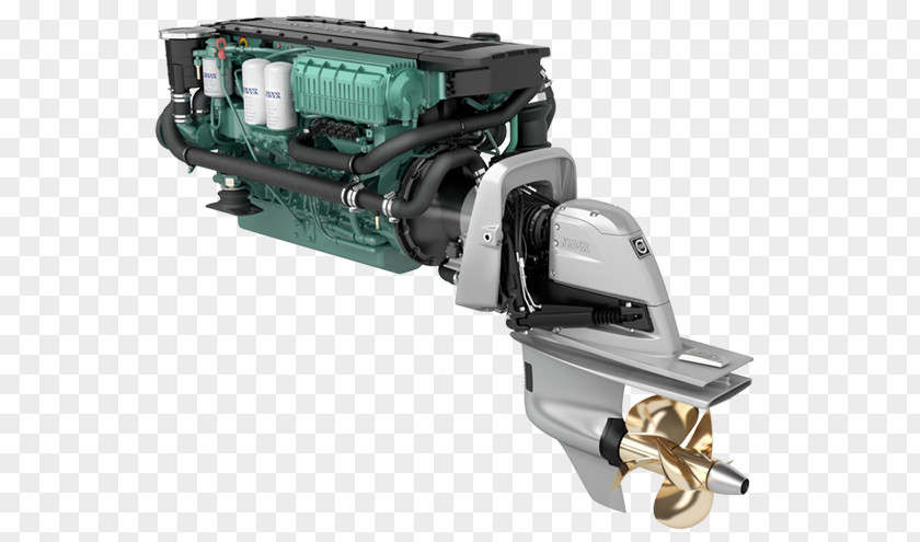 Engine Sterndrive AB Volvo Diesel Inboard Motor PNG