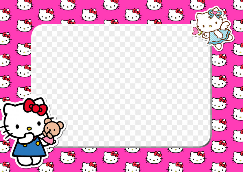 Hello Kitty Picture Frames Animation PNG